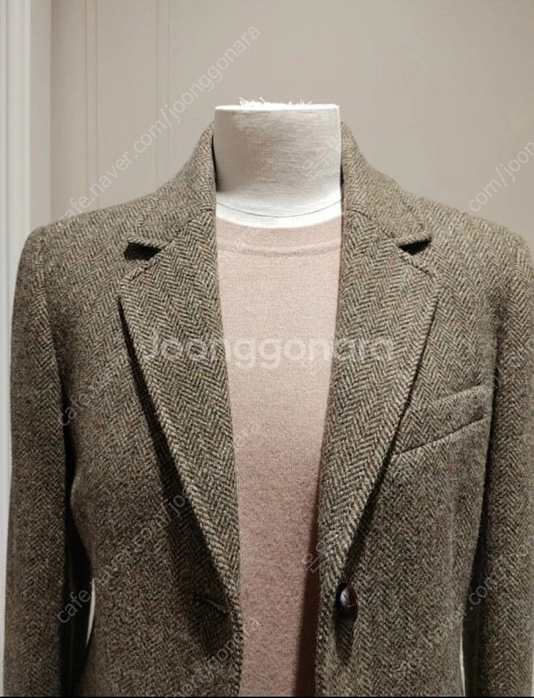 BCBG 헤링본자켓 55사이즈 B1W9J104--0