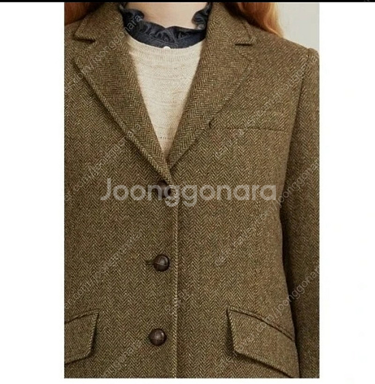 BCBG 헤링본자켓 55사이즈 B1W9J104--2