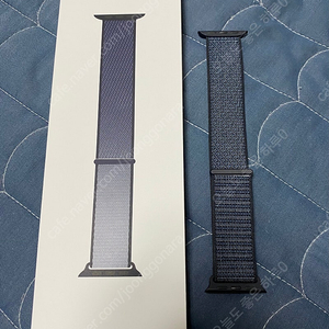 애플워치 정품 스트랩 스포츠 루프 앵커 블루 40mm