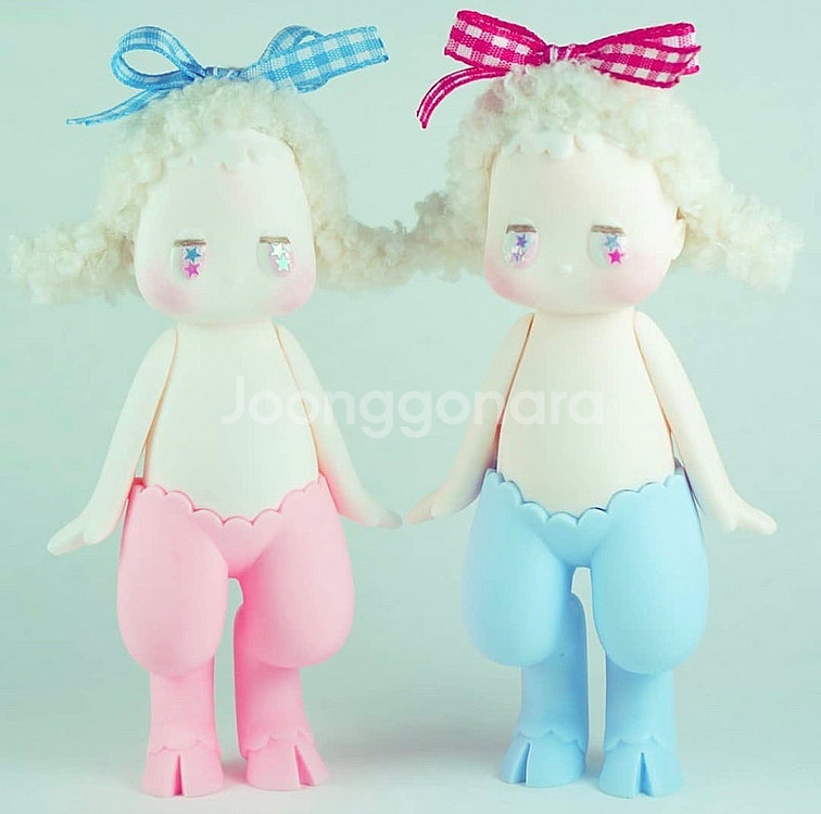 구ㅎH요) 사티로리 1, 2주년 등 핸드메이드 아트토이--6