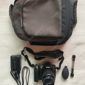 니콘 D50 카메라+18-55mm 렌즈+가방