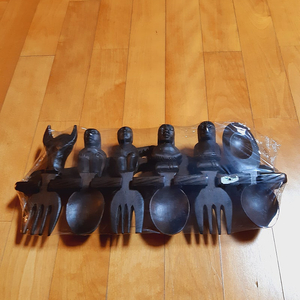 포크스푼 벽걸이 장식품 (새상품)