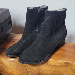 텐디 스웨이드 블랙 앵글부츠 245