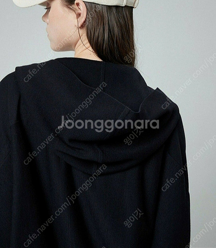 시스템 후드머플러 니트 점퍼가디건--1