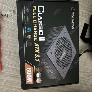 데스크탑 파워 마이크로닉스 Classic II 풀체인지 600W 80PLUS 단순 개봉품 판매합니다