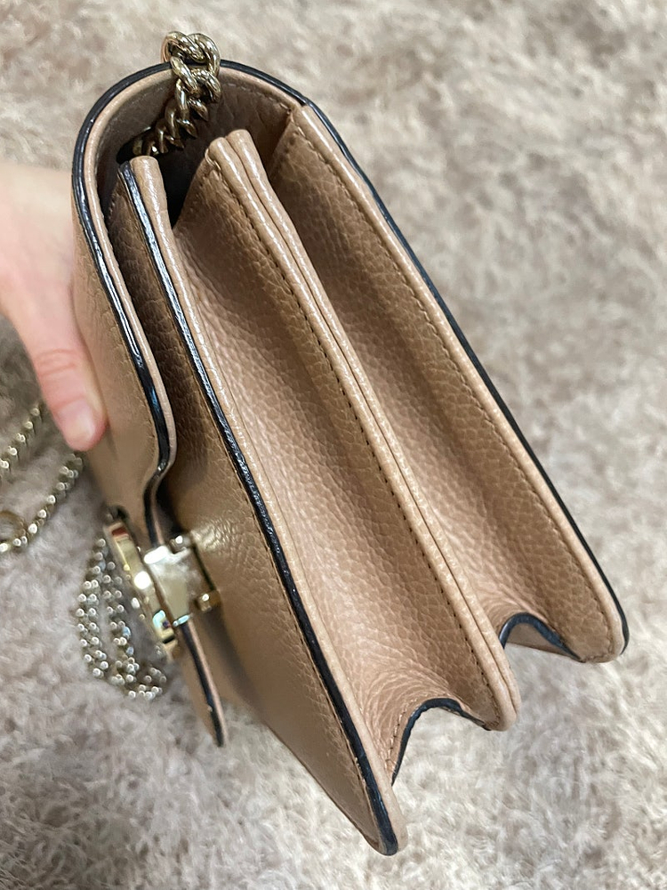 정품)구찌 인터루킹 체인백 숄더백--6