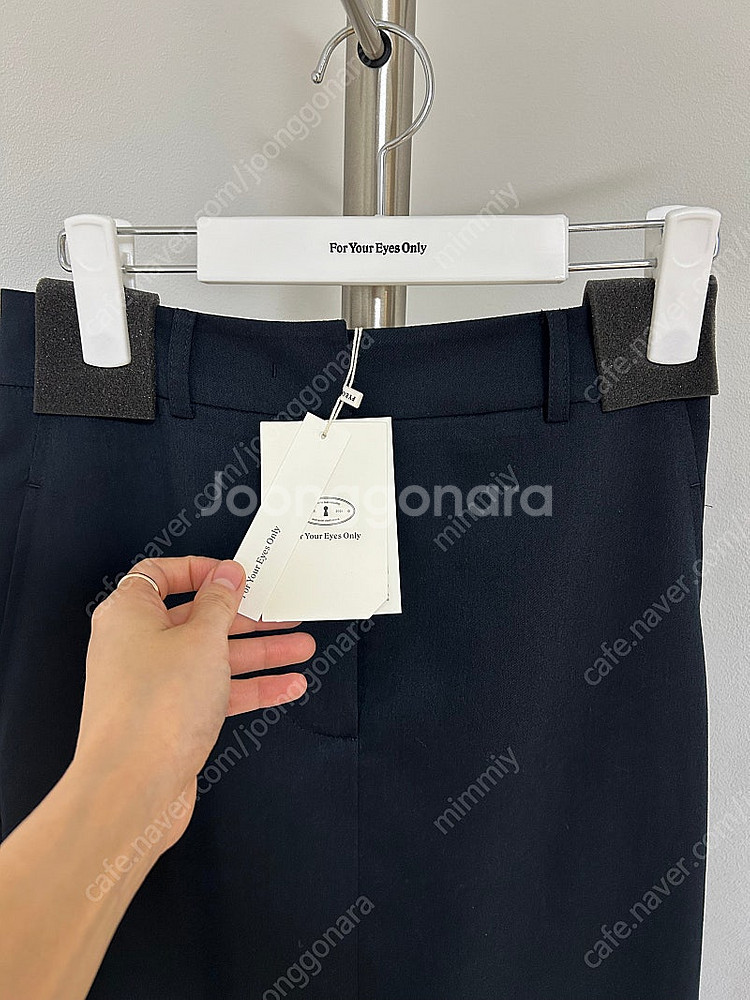 (택채새제품) 시에 포유온 카린맥시스커트 네이비 xs--5