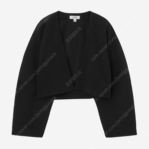 COS 코스 플리세 볼레로자켓 XS 택달린 새상품