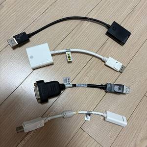 모니터변환케이블, (dp to hdmi, dvi...)