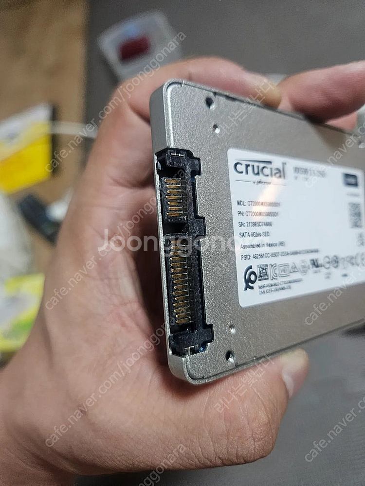 2.5 형 SSD 2테라바이트 팝니다--2