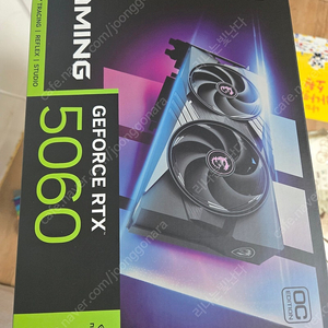 msi RTX5060 그래픽카드 팝니다