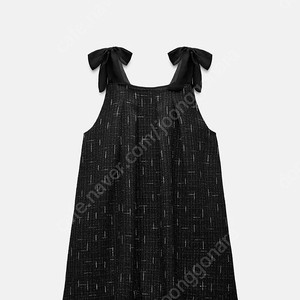 자라 리본 트위드 원피스 택달린 새상품