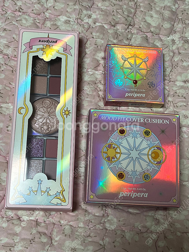 페리페라 카드캡터체리 블러셔, 팔레트, 쿠션 일괄--0