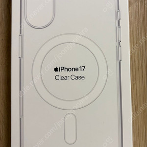아이폰17 정품 투명케이스 [미개봉]