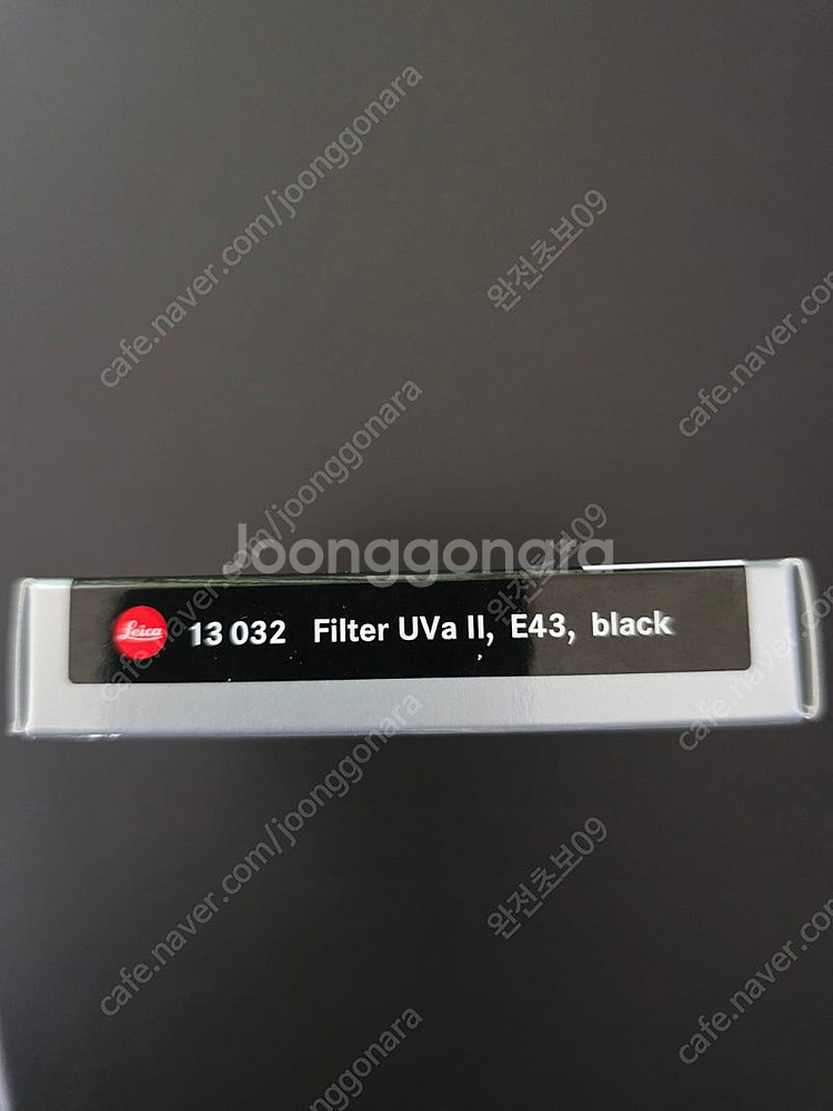 라이카 필터 UVa II E43 Black--2