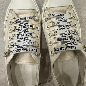 디올 스니커즈 37 워크앤디올