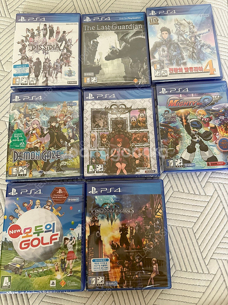 PS4 타이틀 미개봉 일괄 팝니다--0