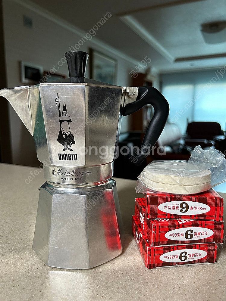 비알레띠 모카포트 6컵--0