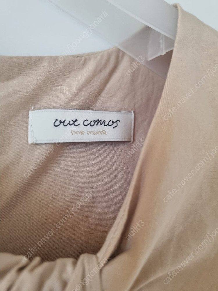 아워코모스 836 블라우스 샌드베이지 사이즈프리--3