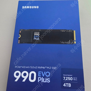 [판매] 삼성 NVMe M.2 SSD 990 EVO Plus 4TB