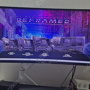 Anmite 49인치 IPS DQHD 5120x1440 144hz 스탠드 권장 와이드 커브드 모니터 판매합니다.