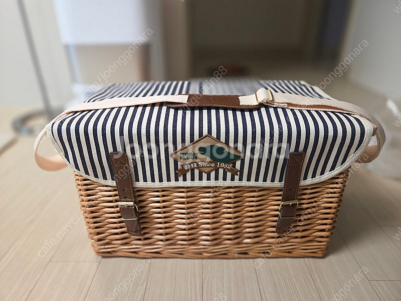 곰표 라탄 바구니 피크닉 세트--6