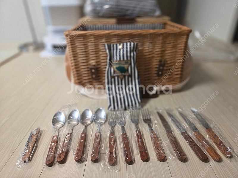 곰표 라탄 바구니 피크닉 세트--8