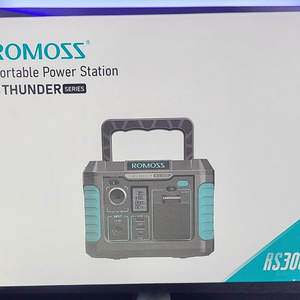 [미개봉] 로모스 RS300 대용량 배터리 62400mAh 캠핑용 차박용 파워뱅크 220V
