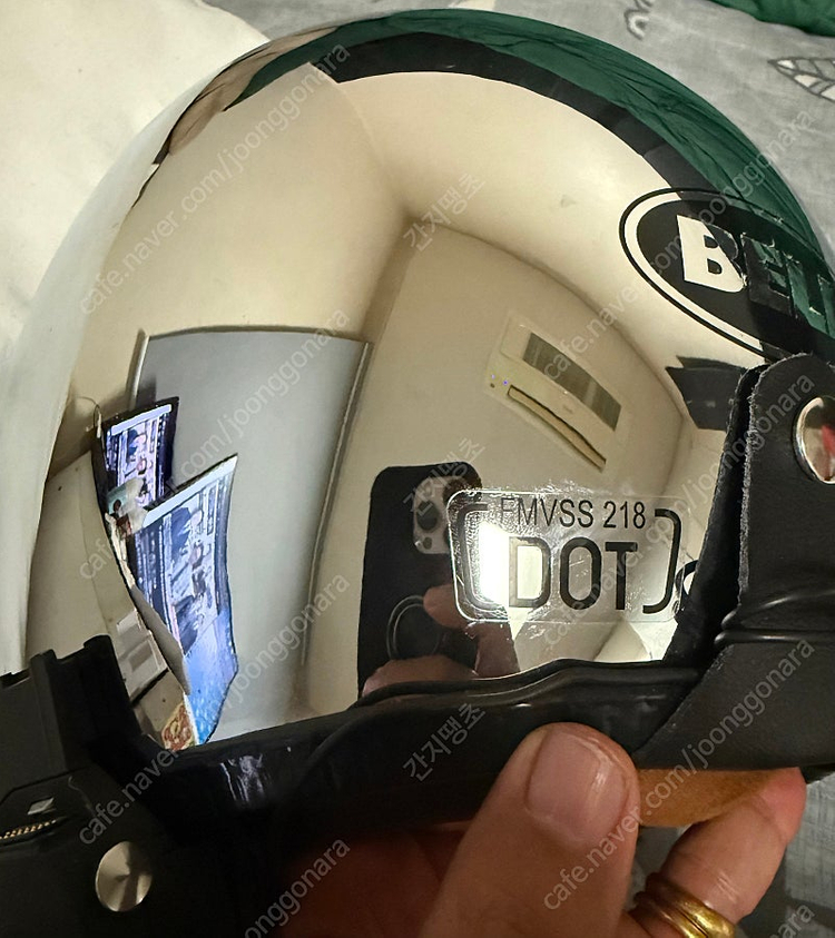 크롬헬멧 클램프킷포함 판매--1