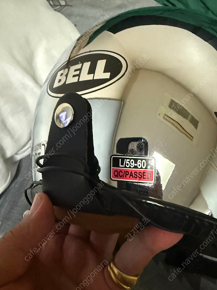 크롬헬멧 클램프킷포함 판매--3