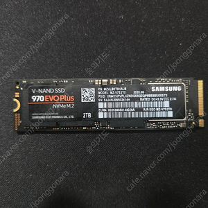 삼성 970 evo plus 2tb팝니다