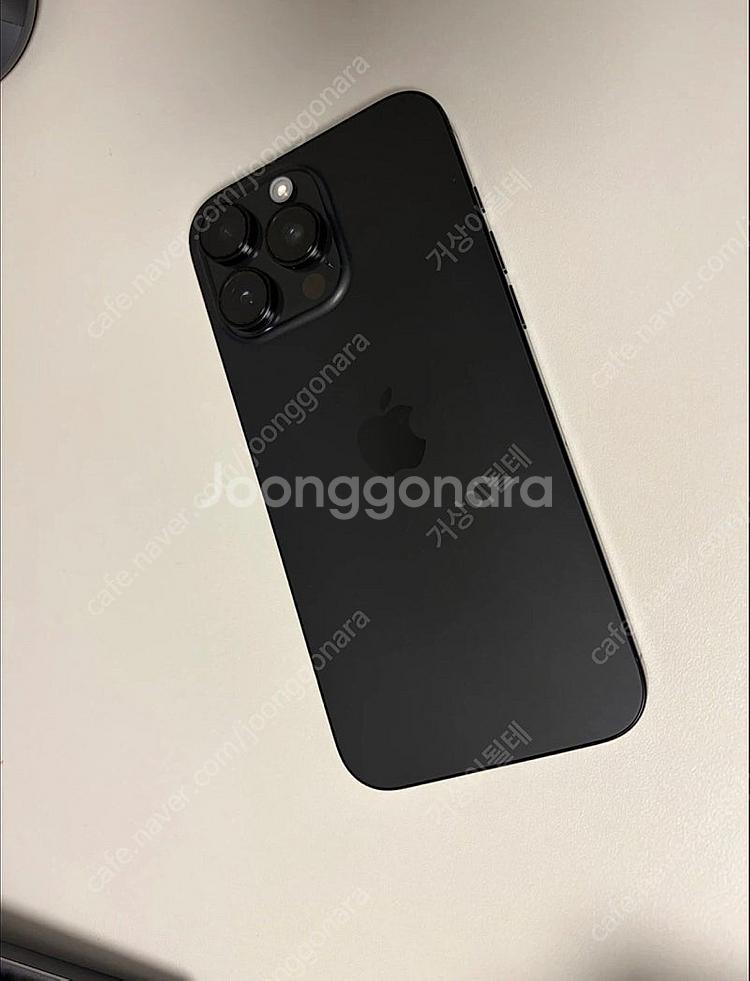 아이폰16프로맥스 512기가 블랙티타늄--0