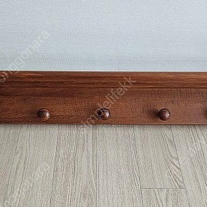 독일 빈티지 티크우드 코트랙