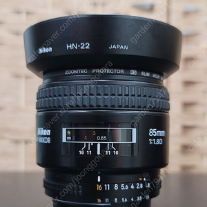 니콘 af 85mm f1.8d ​