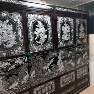 최고급 자개 장농 장롱 옷장 자개장 8자