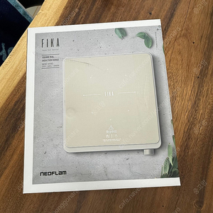 네오플램 피카 사각 다이얼 인덕션 베이지