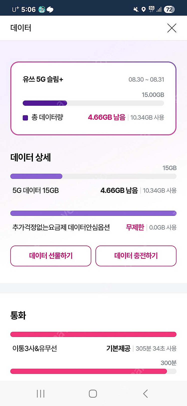 lg u+ 데이터 1기가 엘지유플데이터 1500원--0