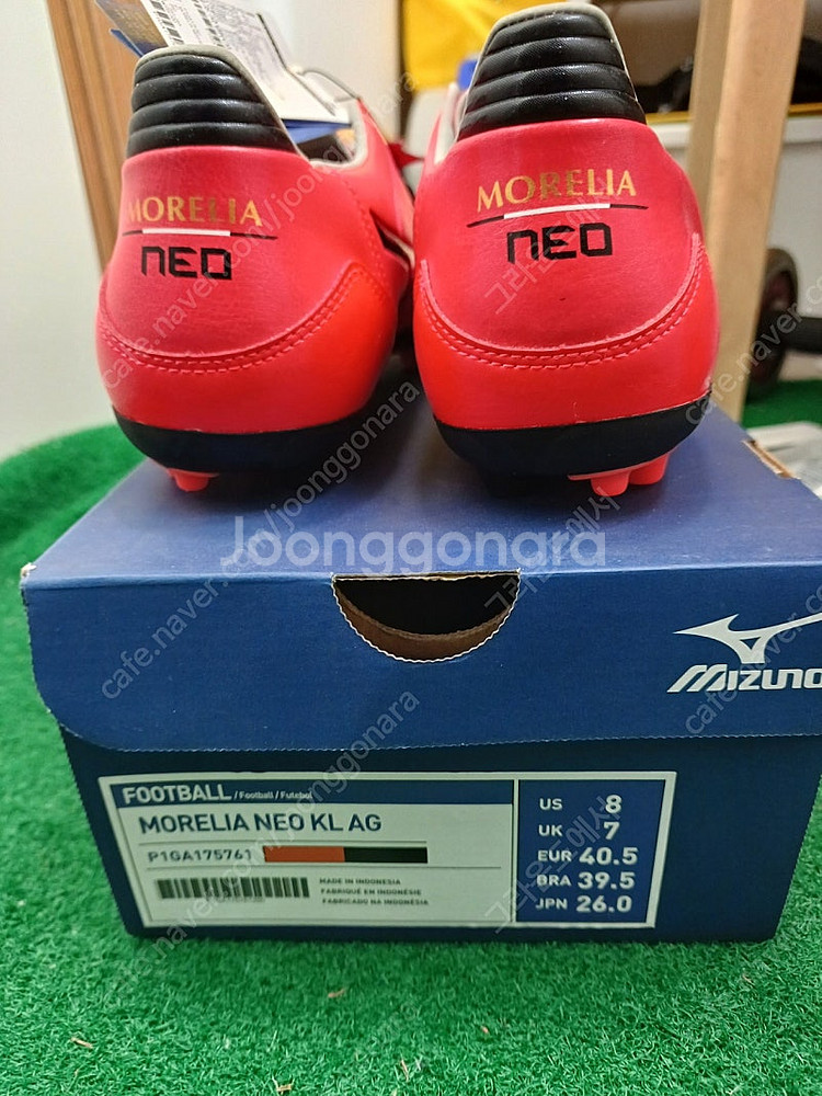 미즈노 모렐리아 네오 kl ag 260--0