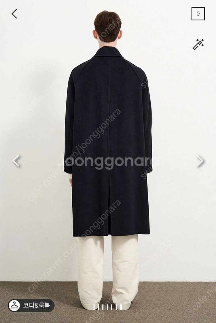 타임옴므 24fw 캐시미어 발마칸 코트 블랙--1