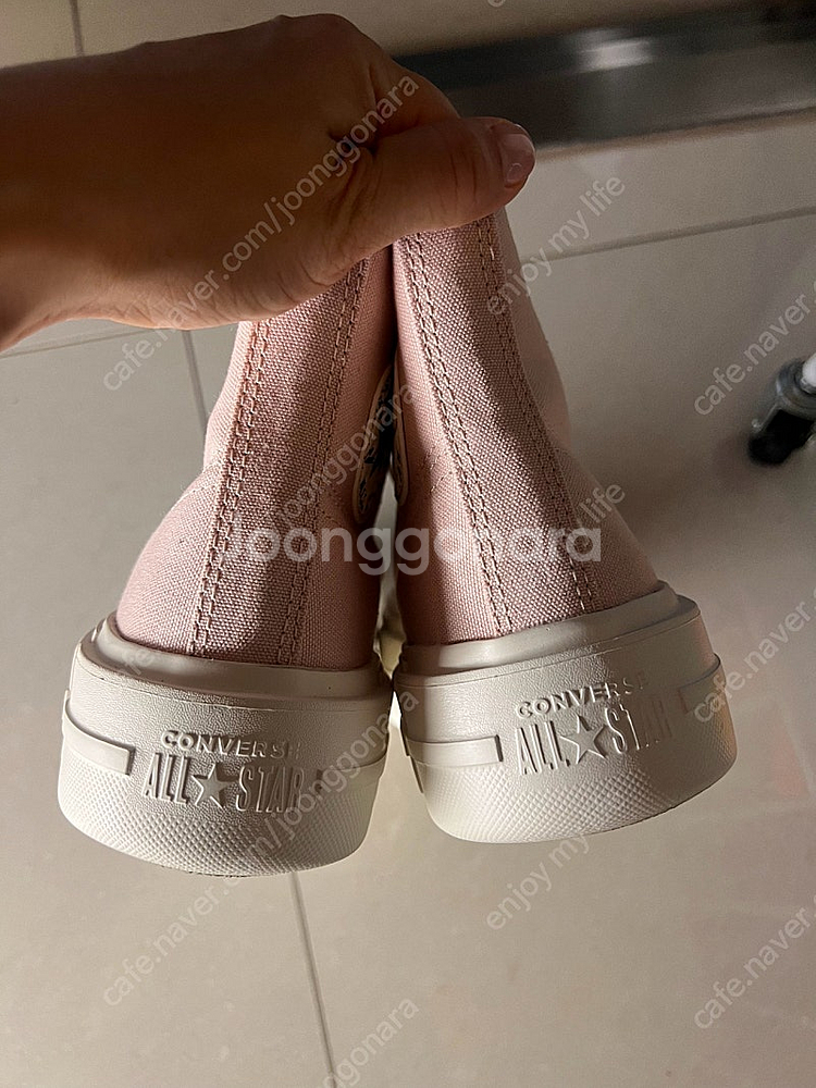 컨버스 올스타 핑크 하이탑 235--4