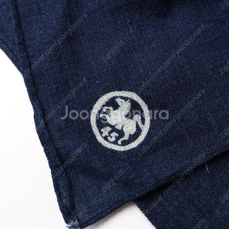 45rpm 천연 인디고 린넨 스카프 스툴 반다나 캐피탈 웨어하우스--1