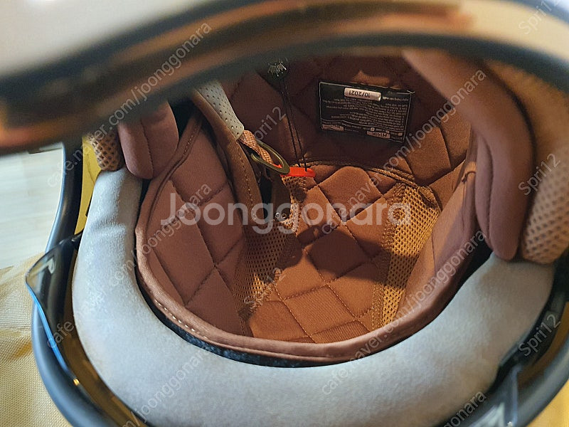 로얄헬멧 풀페이스헬멧 오토바이헬멧 유광화이트 바이저포함--3