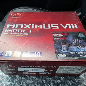 ASUS ROG MAXIMUS VIII IMPACT 메인보드 팝니다