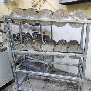 통돌이 숯불 구이 직화기 초벌 완벌 5구 기계 불래방아 판매합니다!