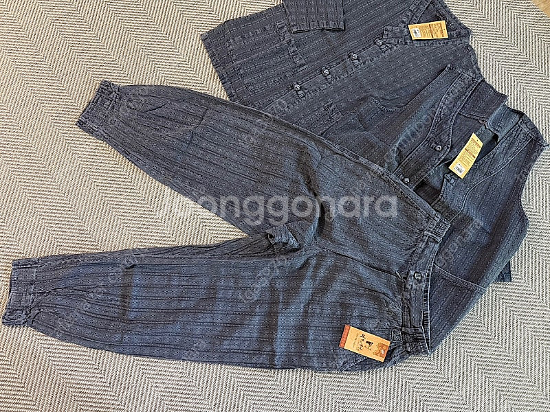 남자 생활한복 세트 새상품--0