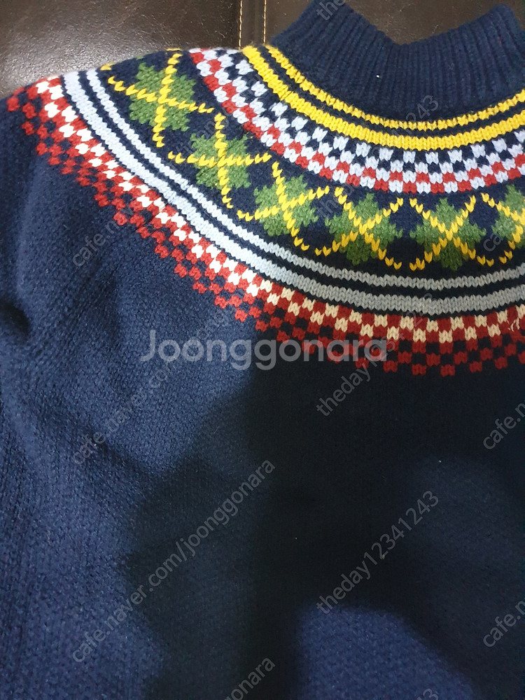 프레드페리(Fred Perry) 램스울 페어아일(인디언...--3