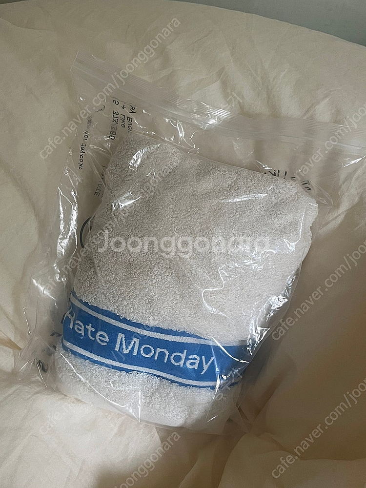 (새상품) I HATE MONDAY 수건/타월--0