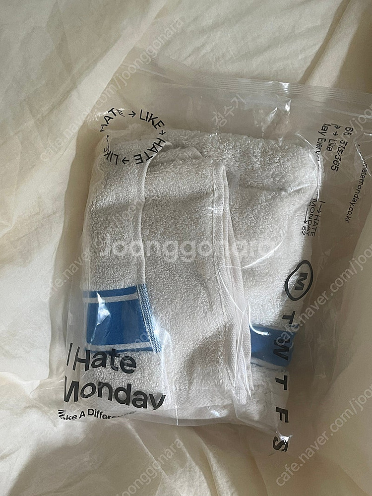 (새상품) I HATE MONDAY 수건/타월--1