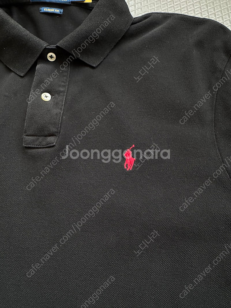 랄프로렌폴로 정품QR 긴팔 카라티 클래식핏L--2