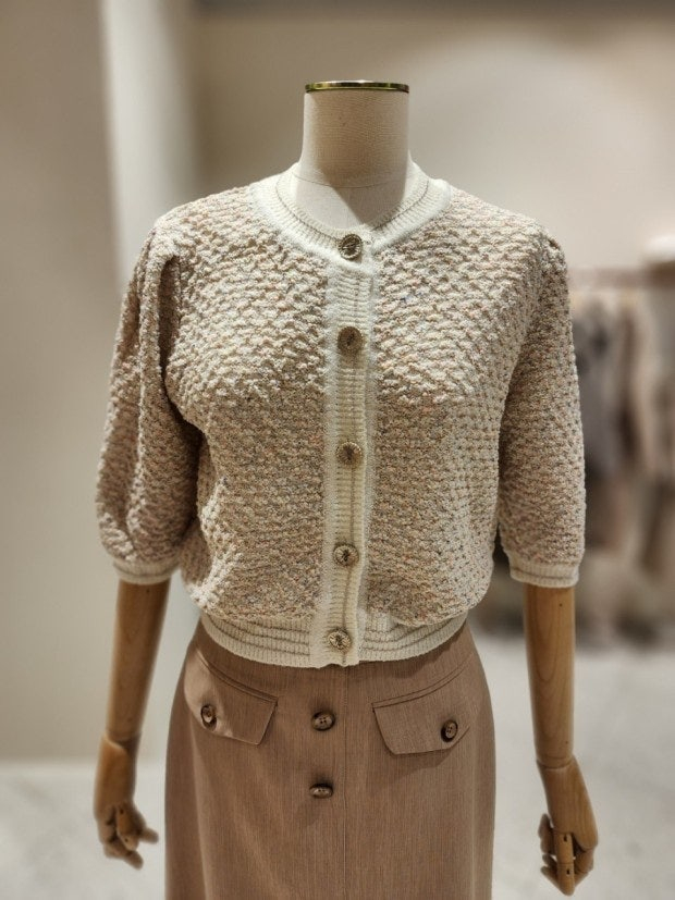 게스 트위드 여름 자켓.게스 가디건.케네스레이디 가디건 새상품 이미지